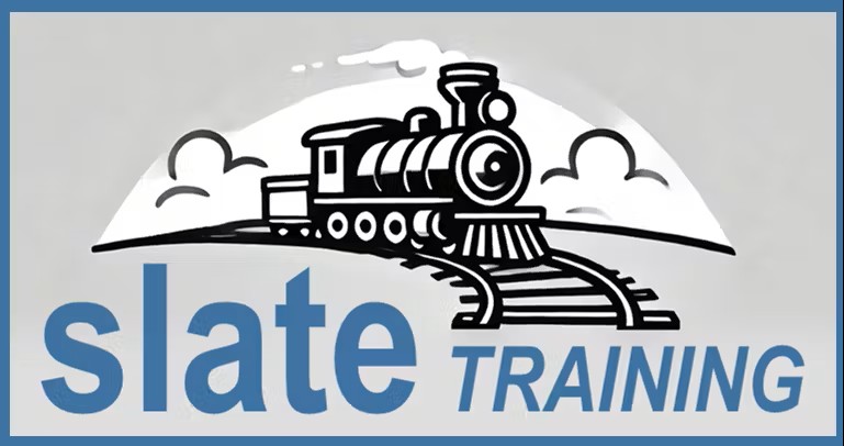 train with slate trainig logo